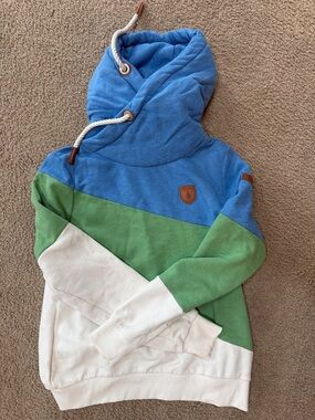 Wanakome - Blue, Green & White sweatshirt